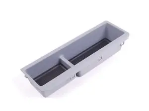 Genuine BMW Storage Tray - Gray - E46