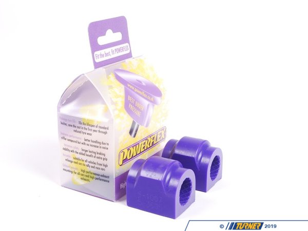 Powerflex Powerflex Performance Polyurethane Rear Sway Bar Bushing Set 20mm - E36, E46 Non-M PFR5-504-20X2