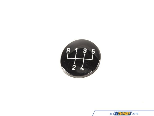 Genuine BMW Genuine BMW Shift Knob Emblem - 5 Speed -  E30 E36 E34 - 25111221611 25111221611