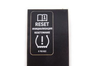 Reset Tire Preassure Label - (NO LONGER AVAILABLE)