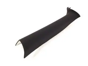 A Pillar Column Cover - for ITS - Black - Left - E46 Coupe