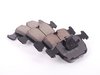 Akebono Akebono Front & Rear Euro Ceramic Brake Pad Kit -- E39 E38 E53 EUR681KT1 View 4