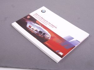 Genuine BMW Owner's Handbook M Z3 E36/7 - 01410026955