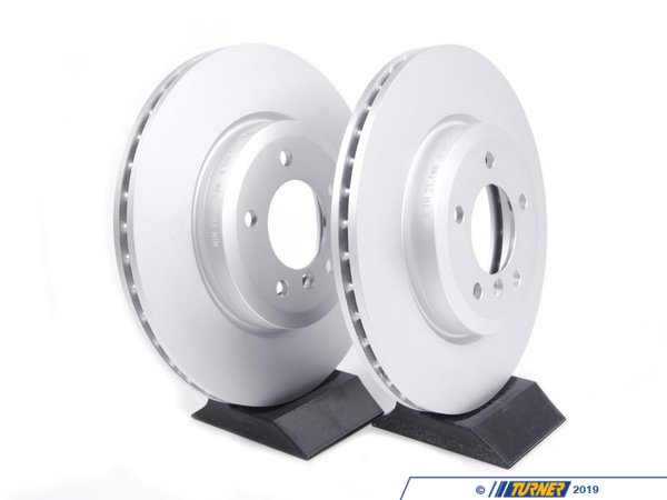 Genuine BMW Genuine BMW Front Brake Rotors Set (325x25) - E46 330i 330Ci 330xi, Z4 3.0Si 34116864047KT
