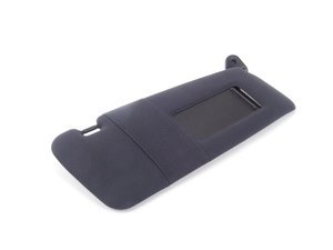 Genuine BMW Sun Visor, Cloth, Illuminated Right Schwarz - 51162699048