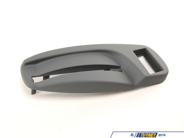 Genuine BMW Genuine BMW Gray Seat Adjustment Lever Trim - Left - E46 323Ci 325Ci 328Ci 330Ci M3 52108267503
