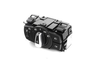 Genuine European BMW European Headlight Switch - Chrome