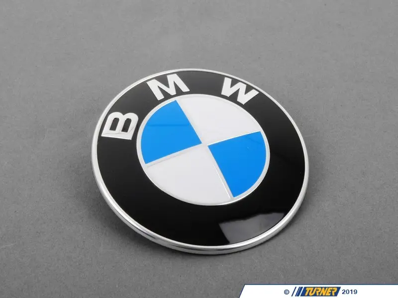 Punisher Skull Hood Emblem For BMW Cars - Black Chrome Metal Badge (Replacement, BMW Logo Not Included)