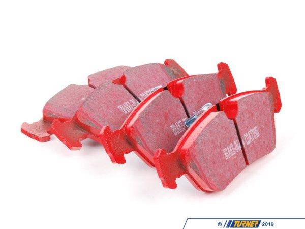 EBC BMW E46 Front And Rear Brake Pad Kit - EBC RedStuff DP31289CKT