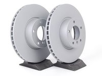 Packaged by Turner Front Brake Rotors - E39 530i, E39 540i 4/2000-2003 (Pair) 34116767059