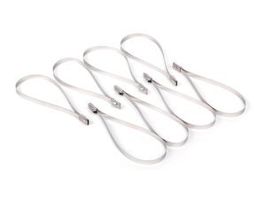 8" Stainless Steel Locking Ties - Pack Of 8
