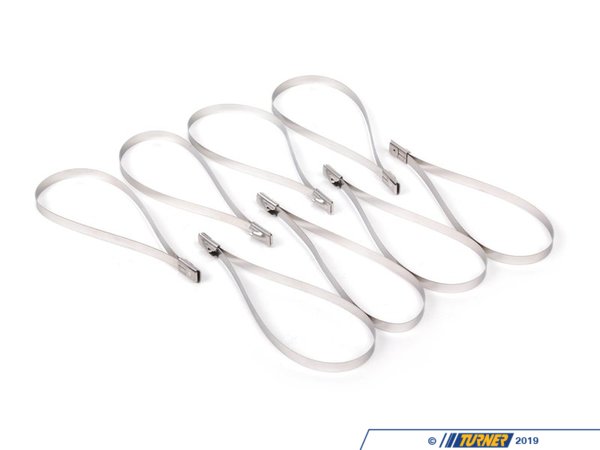 DEI 8" Stainless Steel Locking Ties - Pack Of 8 010201