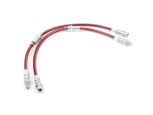 ECS Tuning Exact-Fit Stainless Steel Brake Lines (Rear) - E70/71 X5 X6, F15/16 X5 X6