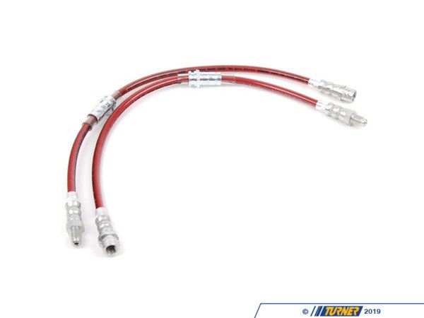 ECS ECS Tuning Exact-Fit Stainless Steel Brake Lines (Rear) - E70/71 X5 X6, F15/16 X5 X6 002565ECS02
