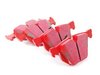 EBC BMW E90 E92 E93 Front And Rear Brake Pad Kit - EBC RedStuff DP32006CKT View 7