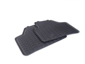 Genuine BMW All Weather Rubber Floor Mats - Black - E84
