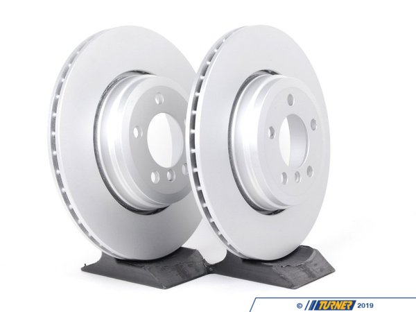 Meyle Rear Brake Rotors - Pair (345x24) - E65 E66 40406018