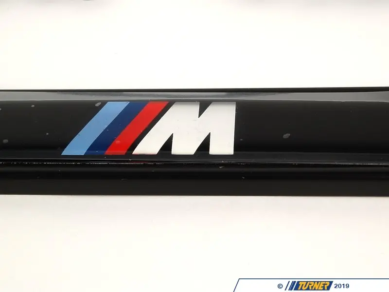 2-Pack Black License Plate Frames – BMW M Performance Style (Universal Fit)