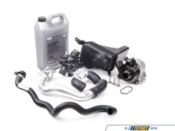 Packaged by Turner Basic Cooling System Service Kit - E82/88 E9X N54 3.0L w/ Auto or DCT Transmission E8XE9XN54BCKT