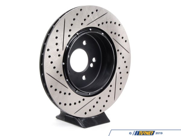 ECS 2 Piece Rotor - E9X M3 & E82 1M - Left Rear (350x24) 001004ECS02A-01A
