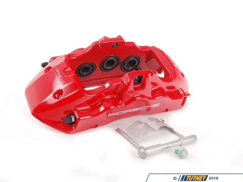 95535142261 - Front Brake Caliper - Red | Turner Motorsport