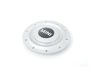 Genuine MINI Hub Cap With MINI Logo Silver For R84 Wheel