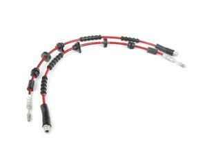 ECS Tuning Exact-Fit Stainless Steel Brake Lines (Front) - F01/02/06/07/10/12/13 Non-M
