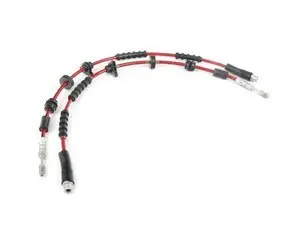 ECS Tuning Exact-Fit Stainless Steel Brake Lines (Front) - F01/02/06/07/10/12/13 Non-M