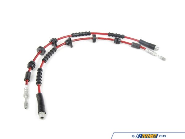 ECS ECS Tuning Exact-Fit Stainless Steel Brake Lines (Front) - F01/02/06/07/10/12/13 Non-M 002563ECS03