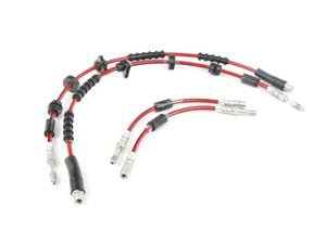 ECS Tuning Exact-Fit Stainless Steel Brake Lines (Full Kit) - F06/07/10/12/13 Non-M
