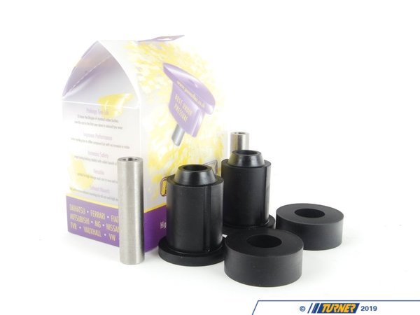 Powerflex Black Series Race Polyurethane Subframe Bushing Set - E30 PFR5-305Bx2