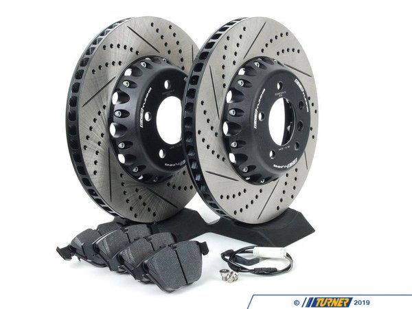Packaged by Turner High-Performance Front Brake Service Kit - E9X 335i/335xi/335is 003294ECS01KT5