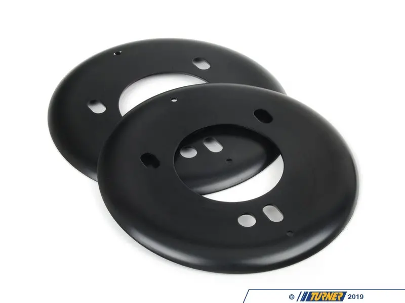 BMW E46 M3 S54 3.2L Rear Shock Mount Reinforcement Plates - ECS Tuning