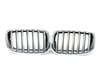 Genuine BMW Titanium Grille Kit 51137185223224 View 5