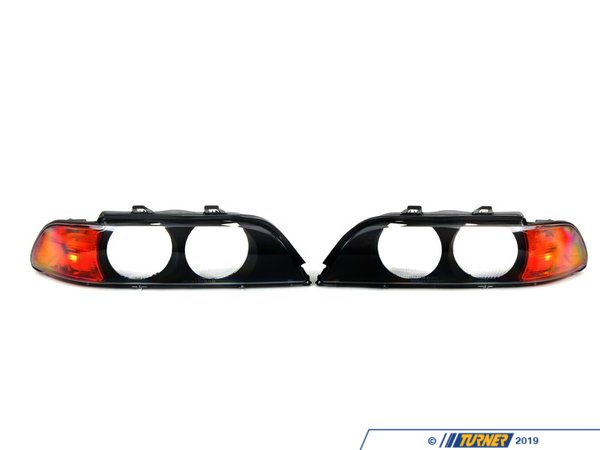 Bremmen Parts BMW E39 Headlight Lens Cover Set  63128362832kt