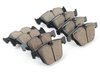Akebono Akebono Front & Rear Euro Ceramic Brake Pad Kit -- E60 E63 E65 E9X EUR919KT View 1