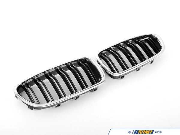 Genuine BMW Competition Package Kidney Grille - Set 51138057224KT