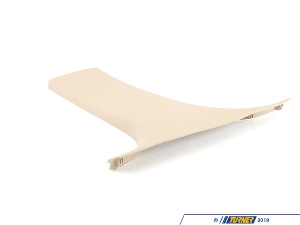 Genuine BMW Genuine BMW Bottom Left "B" Pillar Cover - Beige - E90 E91 51437141099
