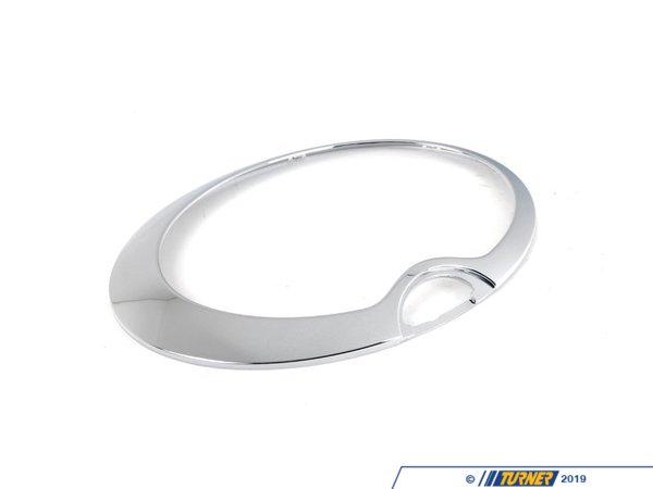 Genuine MINI Genuine MINI Chrome Headlight Ring - Left 63126917837