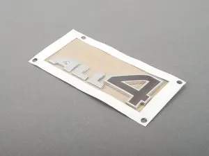 Genuine MINI Label All 4 - 51149811726