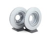 Zimmermann BMW E90 E92 Rear Brake Rotors - Pair (300x20) 34216855007kt1 View 2