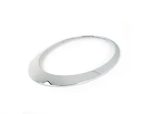Genuine MINI Chrome Ring, Left Headlight - 63126917835 - (NO LONGER AVAILABLE)