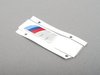 Genuine BMW "M" Rear Emblem - E82 1 M Coupe 51147898226 View 1