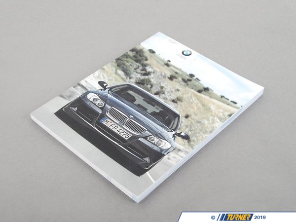 Genuine BMW Genuine BMW Owner's Handbook E90 w/o Idrive - E90 E91 2009 01412600318