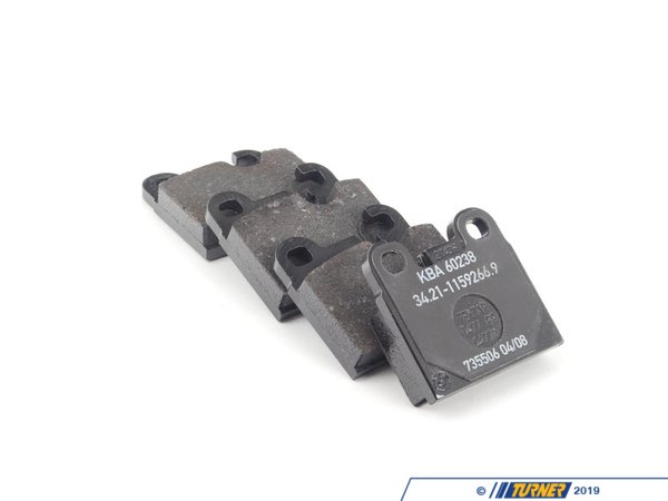 Genuine BMW Genuine BMW Rear Brake Pad Set 34211159265
