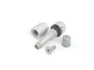 Screw-In Valve Black Stem - Priced Each