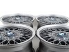 Genuine BMW E30 Nogaro Silver 15" Euro Basketweave Style 5 Wheel Set (NO LONGER AVAILABLE) 36112226898KT View 1
