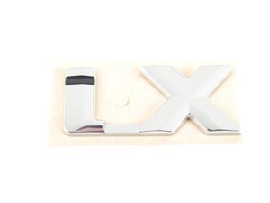 Genuine BMW Emblem Adhered Rear "Ix" - 51141945034 - E30