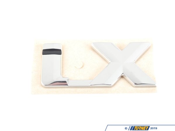 Genuine BMW Genuine BMW Emblem Adhered Rear "Ix" - 51141945034 - E30 51141945034