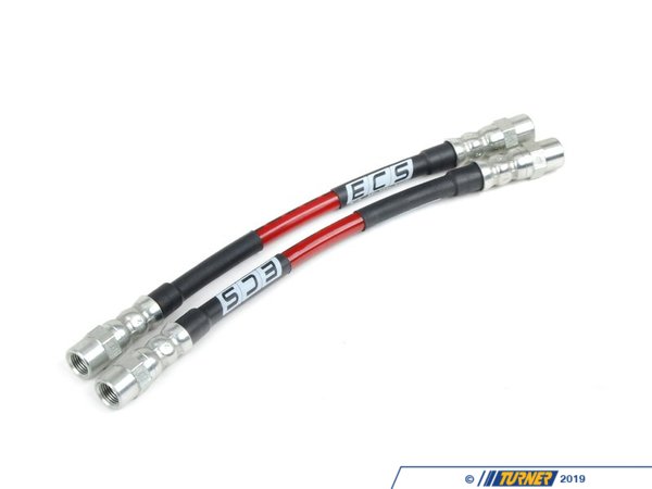 ECS ECS Tuning Exact-Fit Stainless Steel Brake Lines (Mid) - E30 E24 E34, E36 318ti, E10 E12 E23 E24 E28 E3 E21 025319ECS03